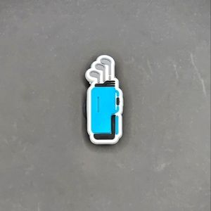 (5/$15) Golf Club Bag Croc Charm